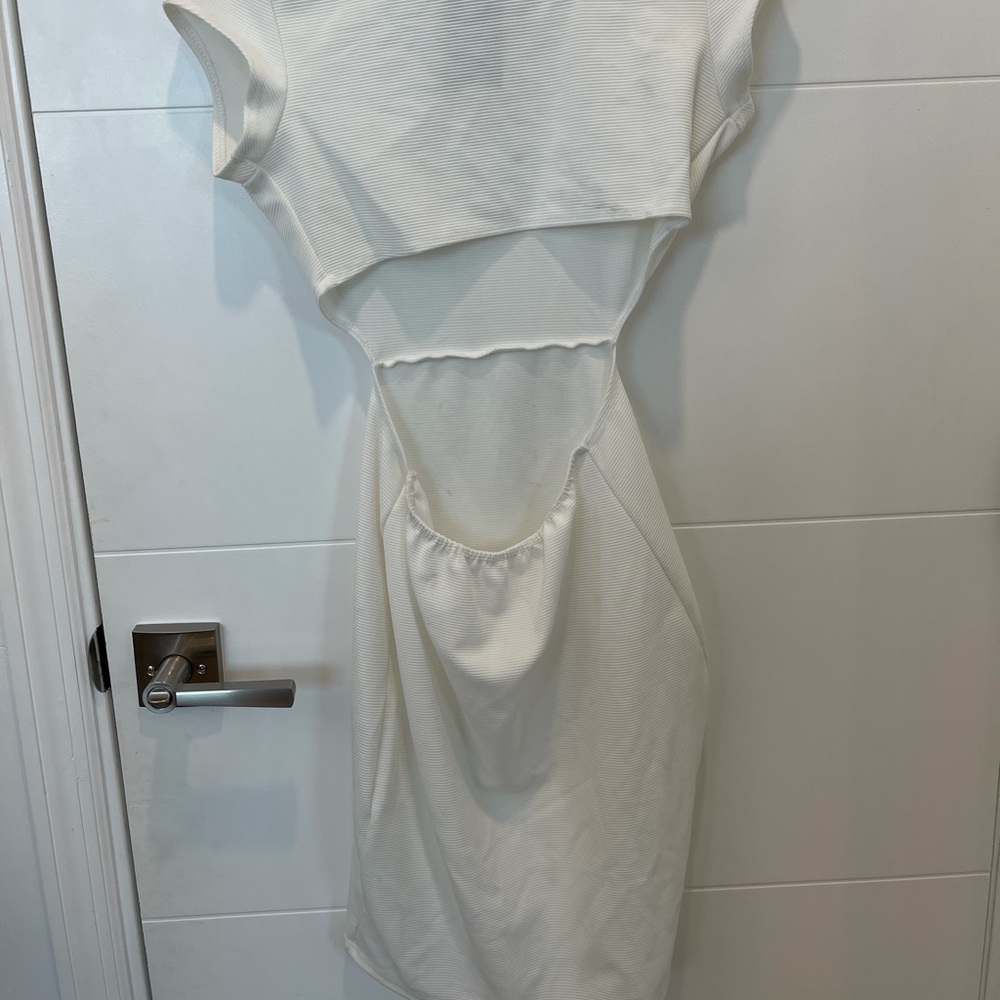 White sexy dress